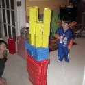 Dan and Nicholas Play with the Blocks